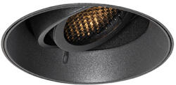QAZQA Modern süllyesztett spotlámpa fekete GU10 kerek keret nélküli - Oneon Honey (105192)