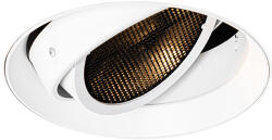 QAZQA Modern beépített spotlámpa fehér GU10 AR111 kerek keret nélküli - Oneon Honey (105199)