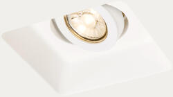 QAZQA Beépített spotlámpa fehér 15 cm négyzet alakú dönthető - Gypsy Stucco (102698)