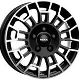 Mak NOMAD Fényes fekete Polírozott 5/120 18x7, 5 ET50 65, 1 - abroncsonline