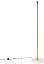 QAZQA Modern állólámpa sárgarézből - Kaso (93709)