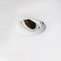 QAZQA Modern beépíthető spotlámpa fehér GU10 AR70 kerek, szegély nélküli - Oneon Honey (105195)