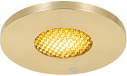 QAZQA Modern fürdőszobai beépített spotlámpa arany IP54 - Shed Honey (106024)