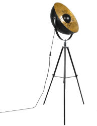 QAZQA Ipari állólámpa állványon fekete - Magna 50 Eglip (93584)