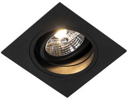 QAZQA Modern beépíthető reflektor fekete állítható - Chuck 70 (102852)