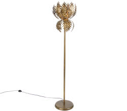 QAZQA Vintage állólámpa arany - Botanica Simplo (105094)
