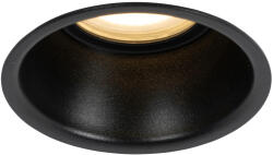 QAZQA Okos süllyesztett spotlámpa fekete IP44, Wifi GU10 50mm-es - Dept (109557)