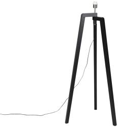 QAZQA Állólámpa fekete árnyékoló nélkül - Puros (91338)