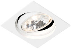 QAZQA Négyzetes beépített reflektor fehér állítható - Chuck 111 (102853)