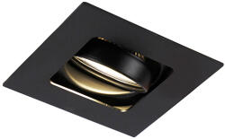 QAZQA Modern okos süllyesztett spotlámpa fekete, WiFi GU10-zel - Artemis (103587)
