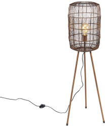 QAZQA Modern állólámpa háromlábú réz - Redo (103435)