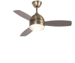 QAZQA Bronz mennyezeti ventilátor 96 cm-es távirányítóval - Rotar (102470)