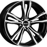 Mak X-MODE Fényes fekete Polírozott 5/112 21x10 ET50 66, 6