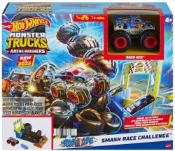 Mattel Hot Wheels - Monster Trucks Entry Challenge Arena Smashers - Provocarea Smash Race (HNB89)
