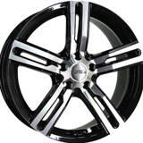 Inter Action KARGIN Fényes fekete Polírozott 5/108 16x6, 5 ET43 65, 1 - abroncsonline