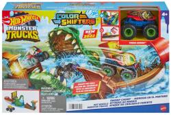 Mattel Hot Wheels - Monster Truck Color Shifters - Atacul Crocodilului (HGV14)