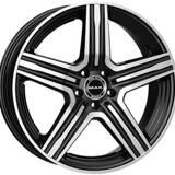 Mak LEWIS Fényes fekete Polírozott 5/112 21x10 ET22 66, 6 - abroncsonline