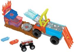 Mattel Hot Wheels - Monster Truck Arena Smashers Color Shifters - Salvarea Lui 5Alarm (HPN73)