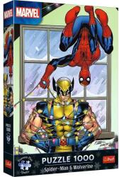 Trefl Premium Plus - Pókember és Rozsomák karácsonya 1000 db-os (12088)