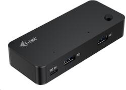 i-tec univerzális KVM HUB 2x USB-C 2x USB-A 3.0 port (CAKVMHUB2A2C)