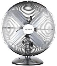 Orava SF-100 X asztali oszcilláló ventilátor, 3 sebességfokozat, jobb és bal oldali oszcilláció, ezüst színű (SF-100 X)