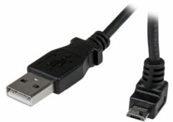 StarTech - 1 m-es Micro USB kábel - A - felfelé ferde Micro B csatlakozó - USBAUB1MU (USBAUB1MU)