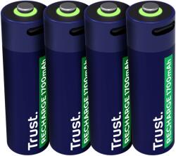 Trust Usb-c újratölthető Elemek 4p - Aa (25631)