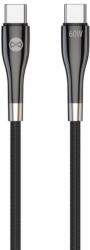 Forever USB-C/USB-C adatkábel 1m 60W Fekete (GSM171009)