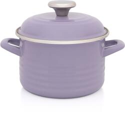 Metalac Oala cu capac Standard Metalacemail, 16cm, 2l, lila pastel (388632)