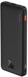 Baseus Airpow 20W gyors töltés Powerbank 10000mAh fekete (6932172626884)