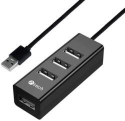 C-TECH USB USB C-HUB UHB-U2, 4x USB 2.0 (UHB-U2)