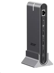 Acer 15in1 USB Type-C univerzális mini dokkoló: Host interfész: USB-C, 2x USB-A 2.0, 1x USB-A 3.2 Gen2, 1x USB-A 3.2 Gen1, 1x USB-A 3.2 Gen1, 1 (HP.DSCAB.022)