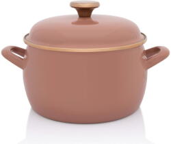 Metalac Oala cu capac Moka Metalacemail, 20cm, 4.2l (388753)