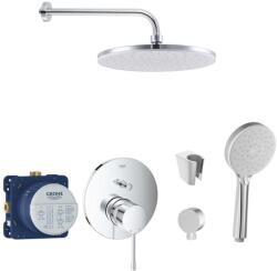 SANITINO - Set de duș cu baterie și corp încastrat Grohe, accesorii kielle, crom SANI21GKK014 (SANI21GKK014)