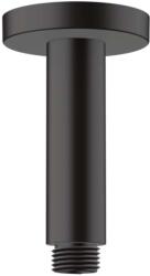 Hansgrohe Brat dus fix Hansgrohe Vernis Blend, 10 cm, negru mat (27804670) (27804670)