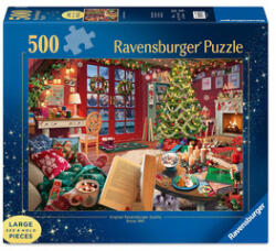 Ravensburger Puzzle 500 db - Pihentető karácsony (12001805)