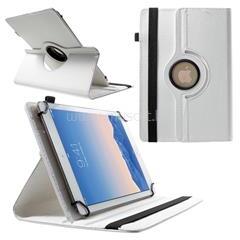 Gigapack Tok álló, bőr hatású (univerzális, FLIP, asztali tartó, 360°, 9-10" méret, ceruzatartó) FEHÉR (GP-83946) (GP-83946)