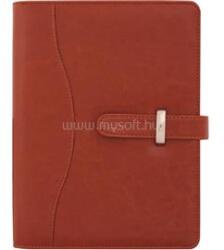 KALENDART Saturnus L437 műbőr cseresznye gyűrűs kalendárium (23SL437-010) (23SL437-010)