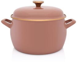 Metalac Oala cu capac Moka Metalacemail, 24cm, 7.5l (388755)