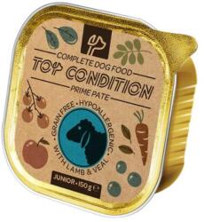 Top Condition alutálkás kutyaeledel junior bárány-borjú 150g