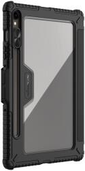 Nillkin Bumper PRO védőállvány tok többszögű Samsung Galaxy Tab S9/S10 FE Fekete (6902048297982)