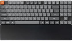 Keychron K1, K1M, K13M szilikon csuklótámasz fekete (PR59) - tech-heaven