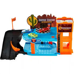 Mattel Disney Verdák: Réz-kanyoni világító garázs kisautókkal (HPX75) - morzsajatekbolt