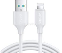 JOYROOM LONG-LASTING adatkábel (USB - lightning, 2.4A, gyorstöltő, 100cm) FEHÉR (JOYROOM_S-UL012A9_1M_WHITE) (JOYROOM_S-UL012A9_1M_WHITE)