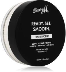Barry M Ready Set Smooth mattító lágy púder árnyalat Translucent 5 g