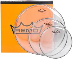 Remo Emperor Clear Rock Set