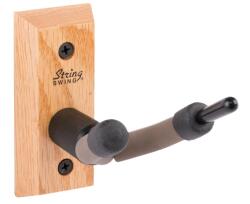 String-Swing Wall Mount Violin Hanger Oak