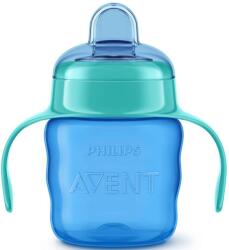 Philips Cana Cu Tetina Philips-Avent SCF551/05 Formare 200ml 6 luni+ Albastru/Verde (SCF551/05)