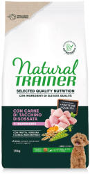 Natural Trainer 1, 5kg Natural Trainer Selected Quality Nutrition Adult Small & Toy fehér hal száraz kutyatáp