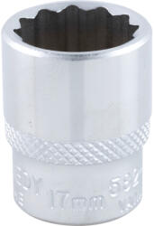Cromwell hatszög dugókulcs 3/8" 17mm ken5825350k